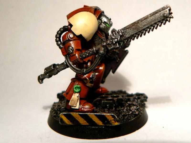 Blood Ravens, Chain Stave, Space Marines, Terminator Armor, Warhammer 40,000