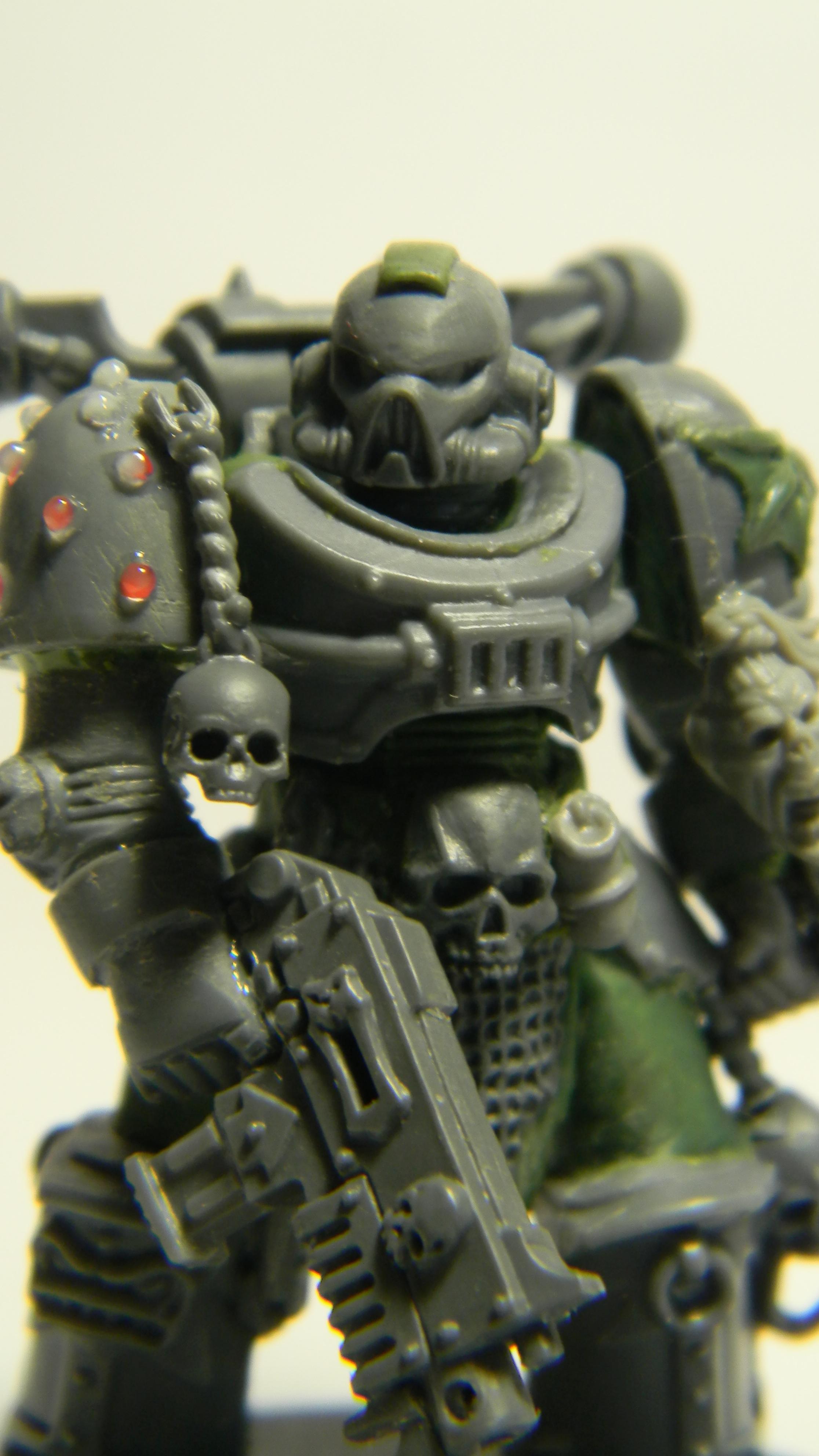 Chaos, Chaos Space Marines, Custom Work, Greenstuff, Sculpting