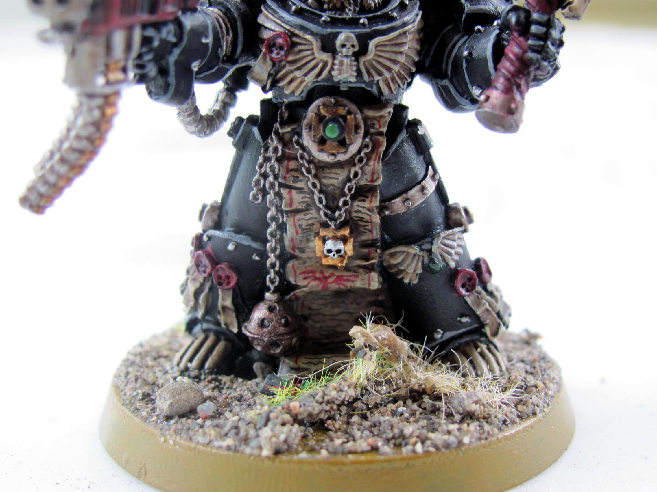 Chaplain, Dark Angels, Script, Terminator Armor