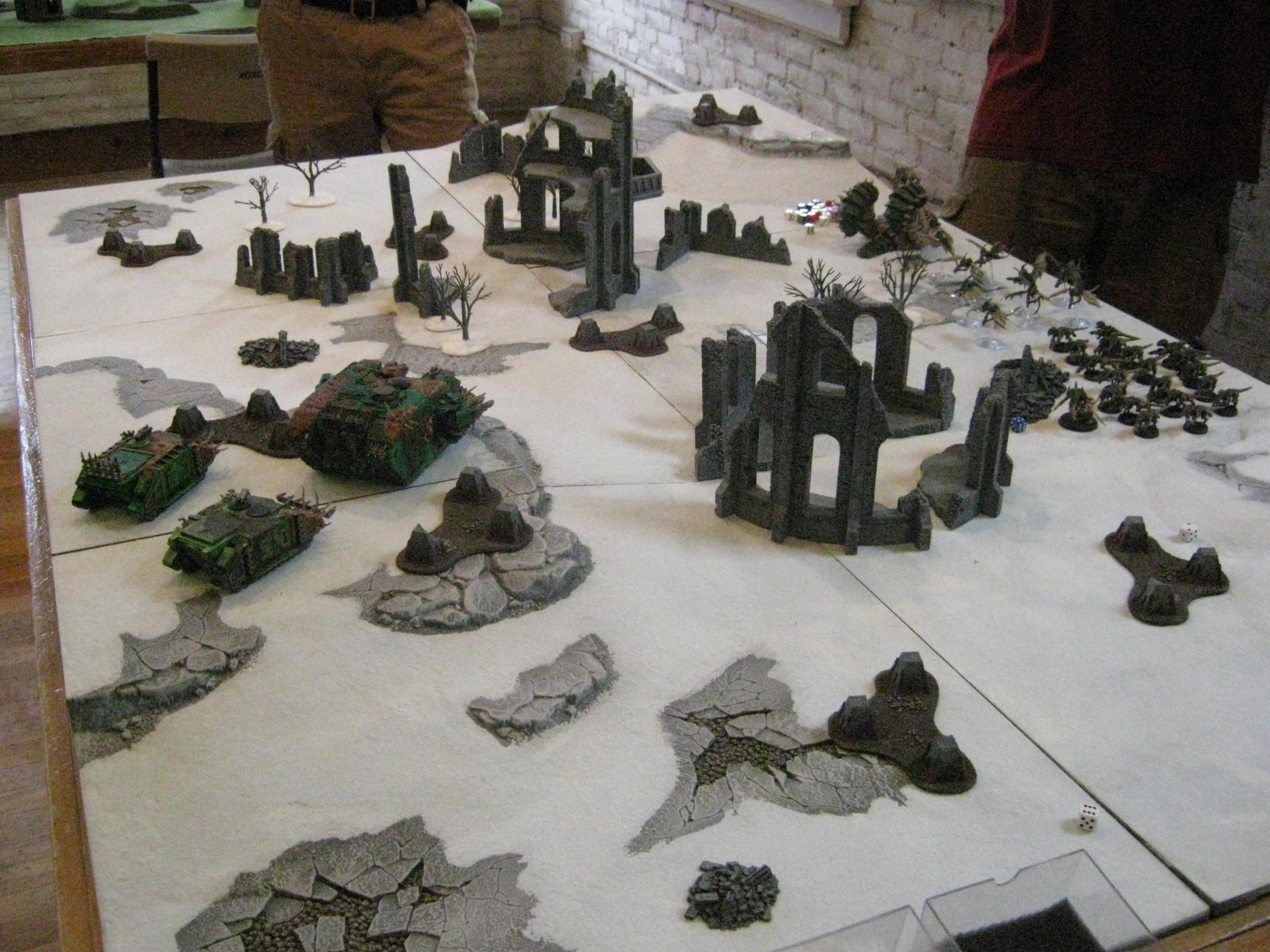 Chaos Space Marines, Conversion, Death Guard, Greenstuff, Land Raider, Nurgle, Plague Marines, Warhammer 40,000