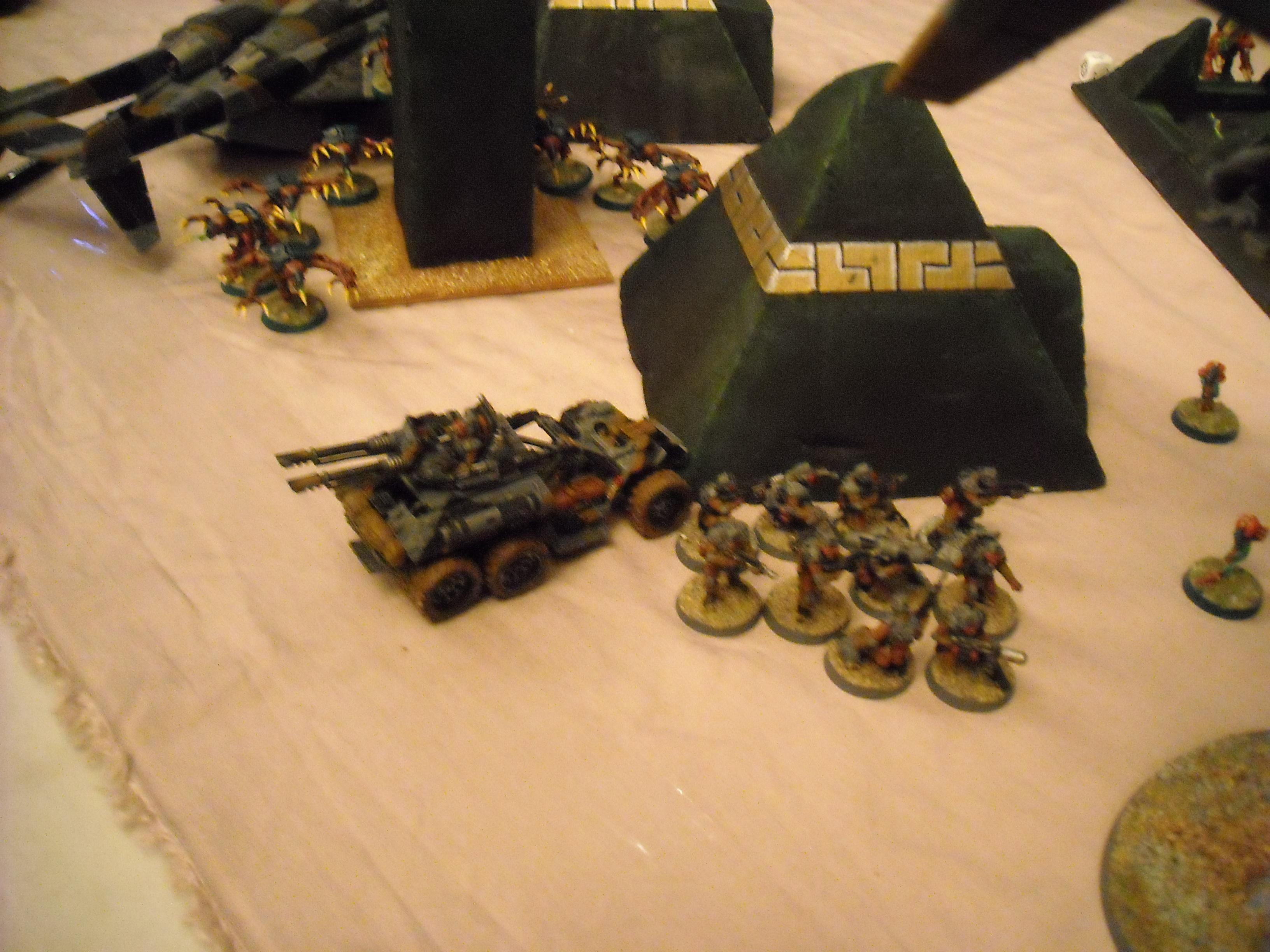 Imperial Guard, Leafblower, Tyranids