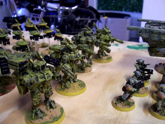Tau, xv-8 line up