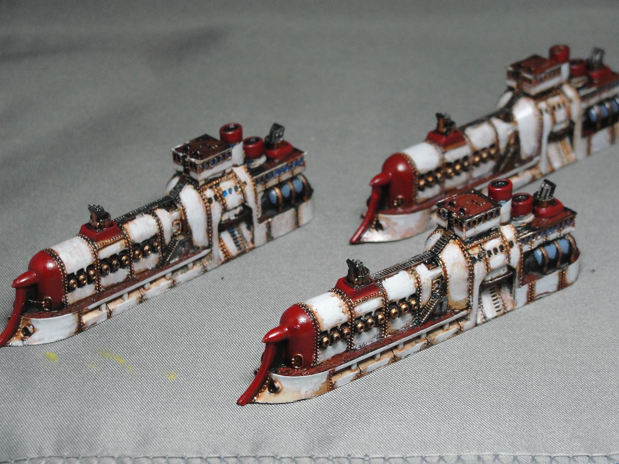 Dystopian Wars, Empire of the Blazing Sun, Cruisers