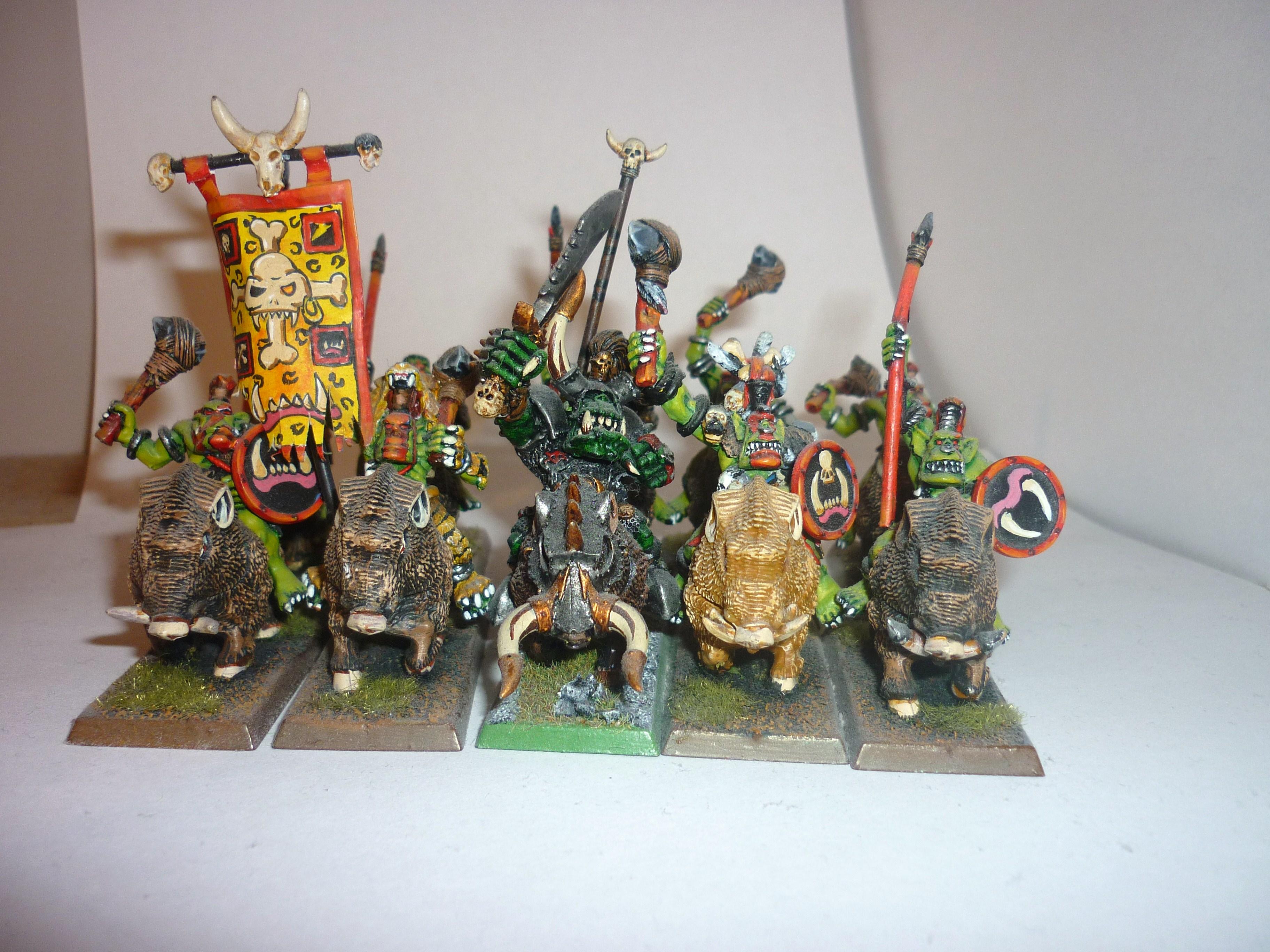 Boar, Orcs, Warhammer Fantasy