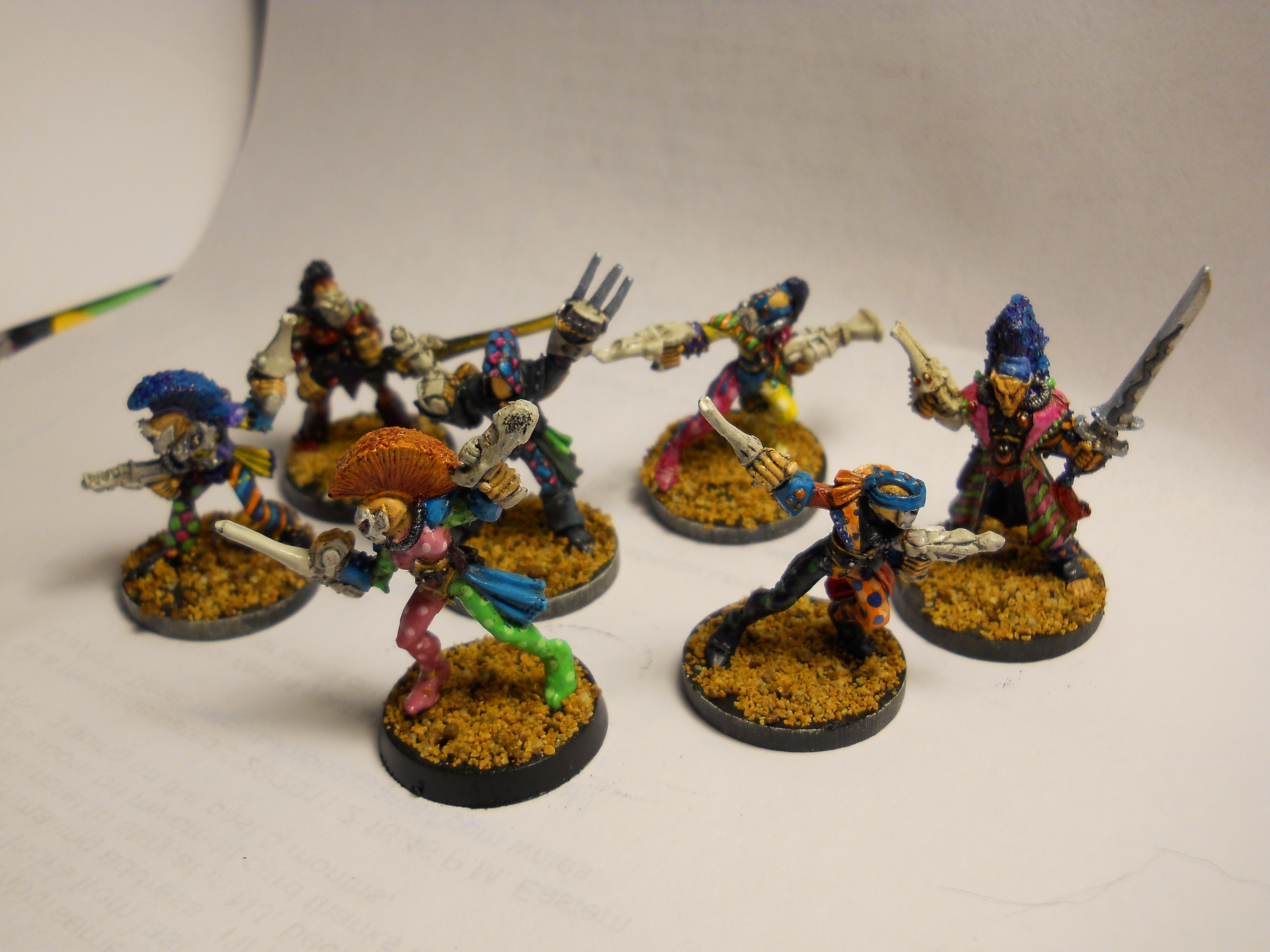 Eldar, Harlequins, Eldar Harlequins (old minis)