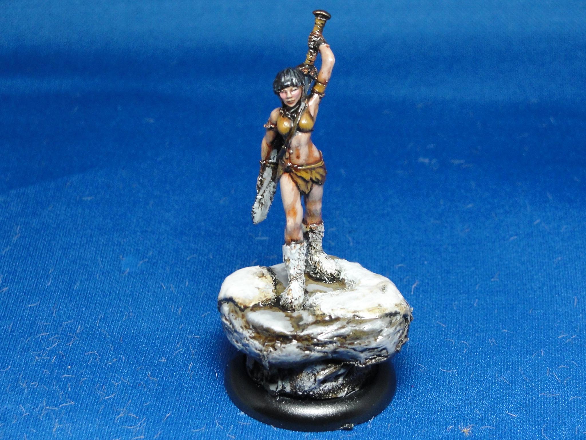 Fantasy, CMON, Barbarian, Woman