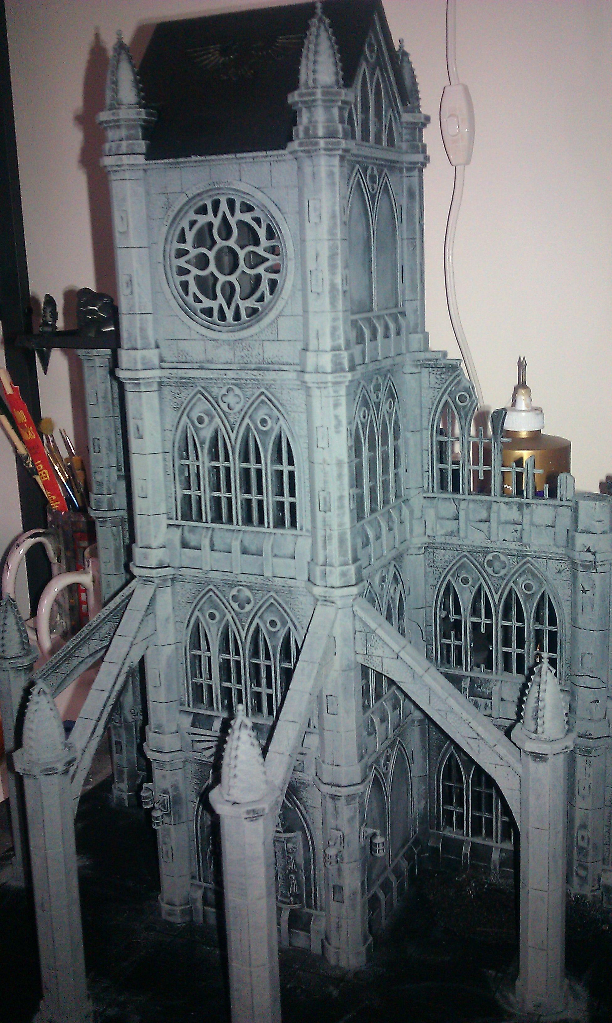 Cathedral, Gothic, Pegusus, Terrain