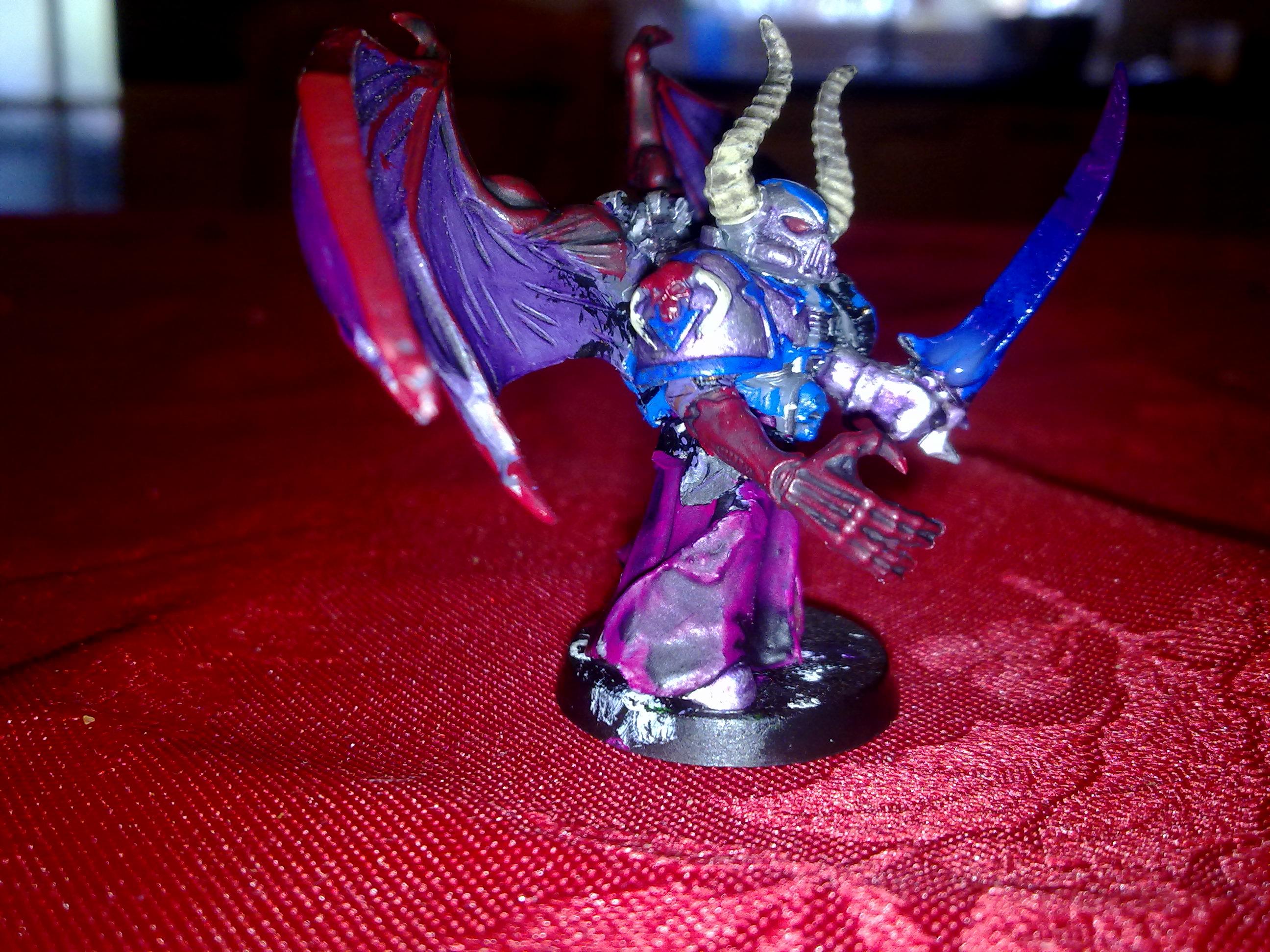 Chaos, Chaos Space Marines, Daemon Weapon, Lord, Slaanesh, Winged