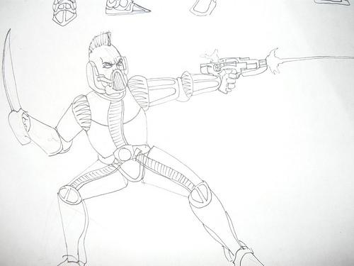Concept, Drawing, Retro, Science Fiction
