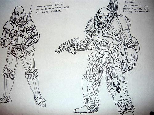 Concept, Drawing, Retro, Science Fiction