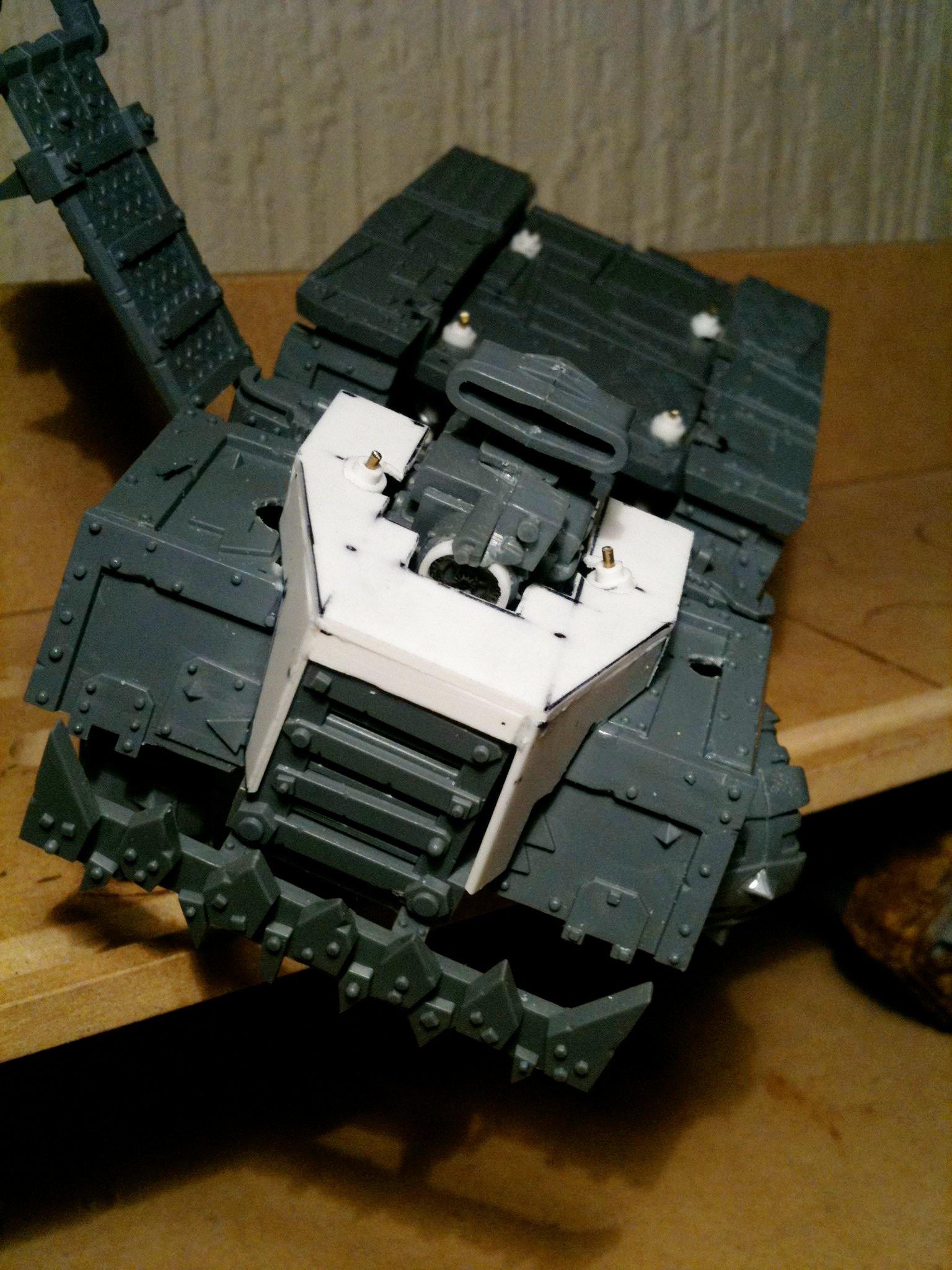 Da Dark Angelz, Gms, Orks, Trukk, Work In Progress