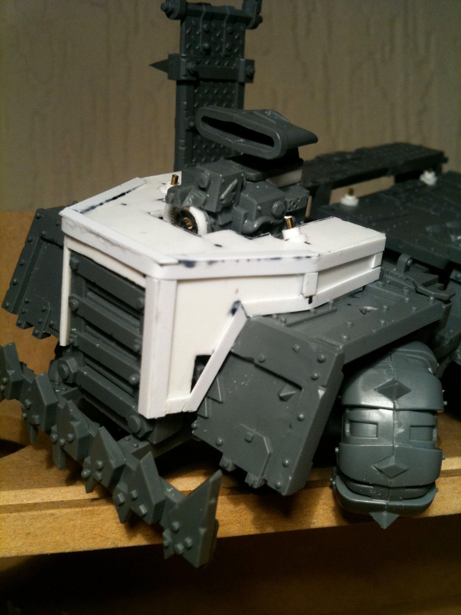 Da Dark Angelz, Gms, Orks, Trukk, Work In Progress