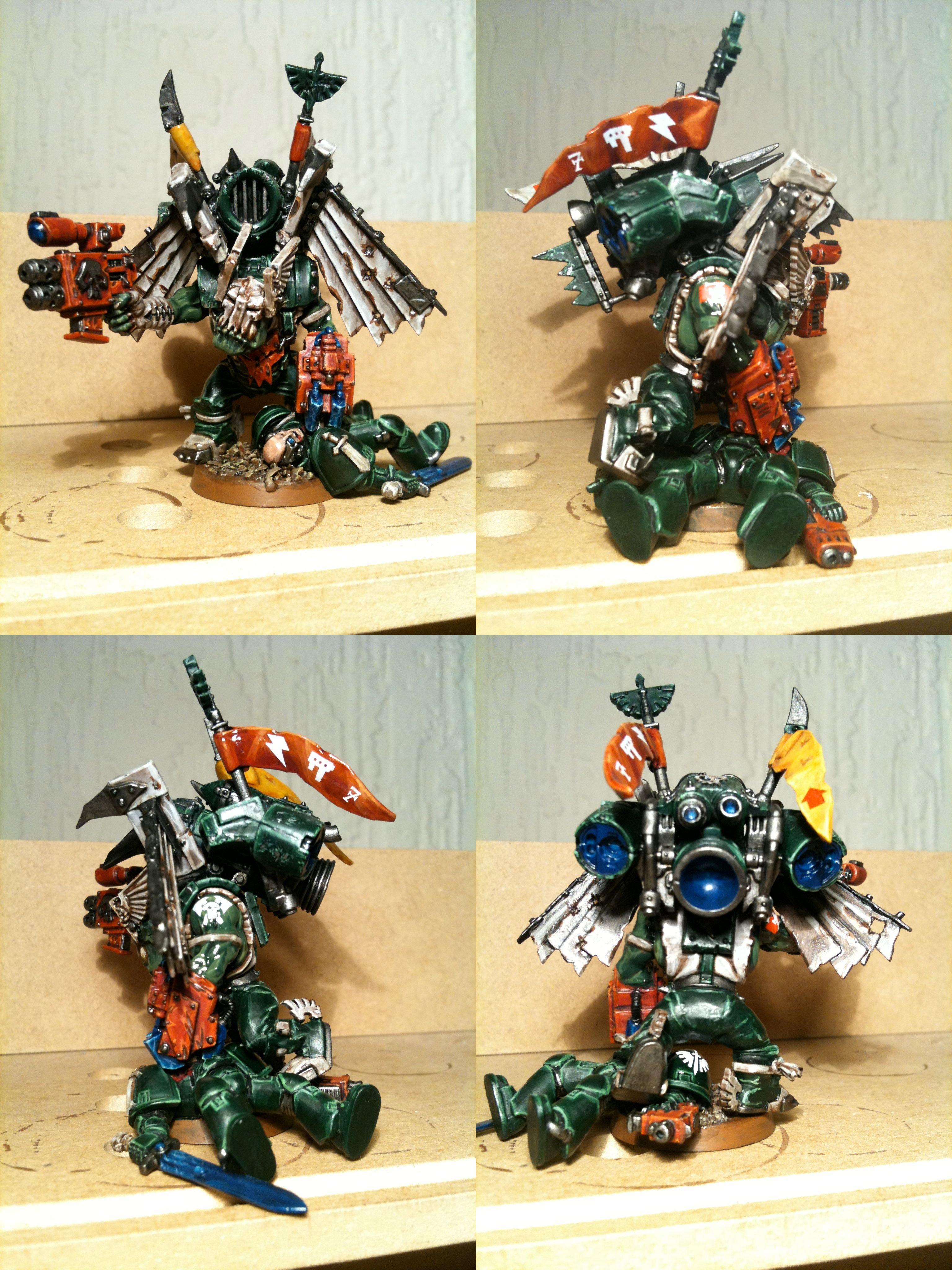 Da Dark Angelz, Gms, Nob, Orks, Stormboy, Work In Progress