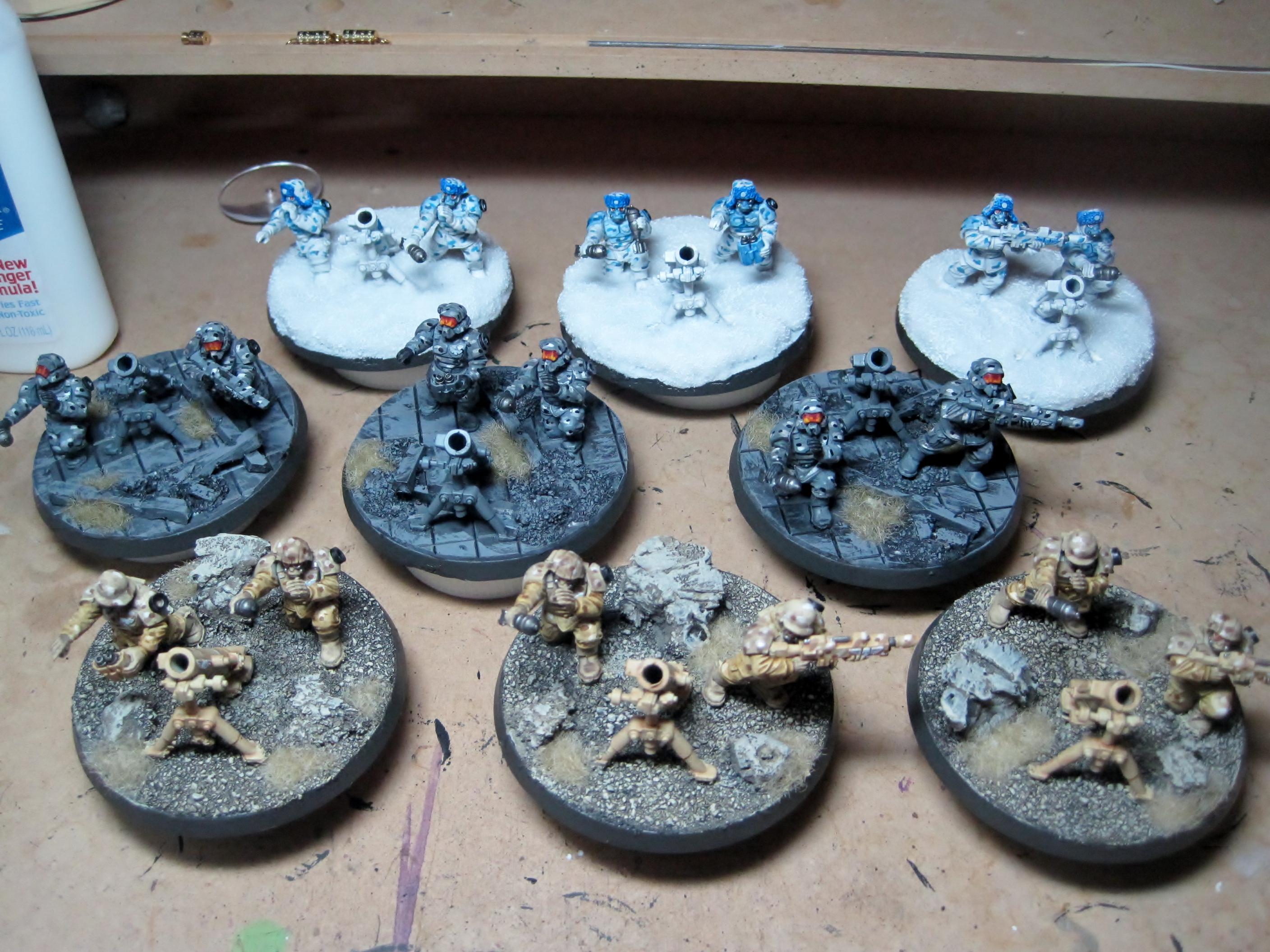 Astra Militarum, Guard, Heavy Weapons Team, Imperial, Mortar