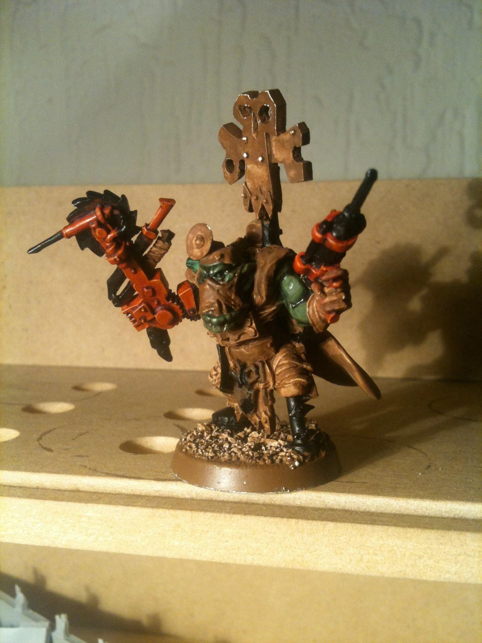 Da Dark Angelz, Orks, Painboy, Work In Progress