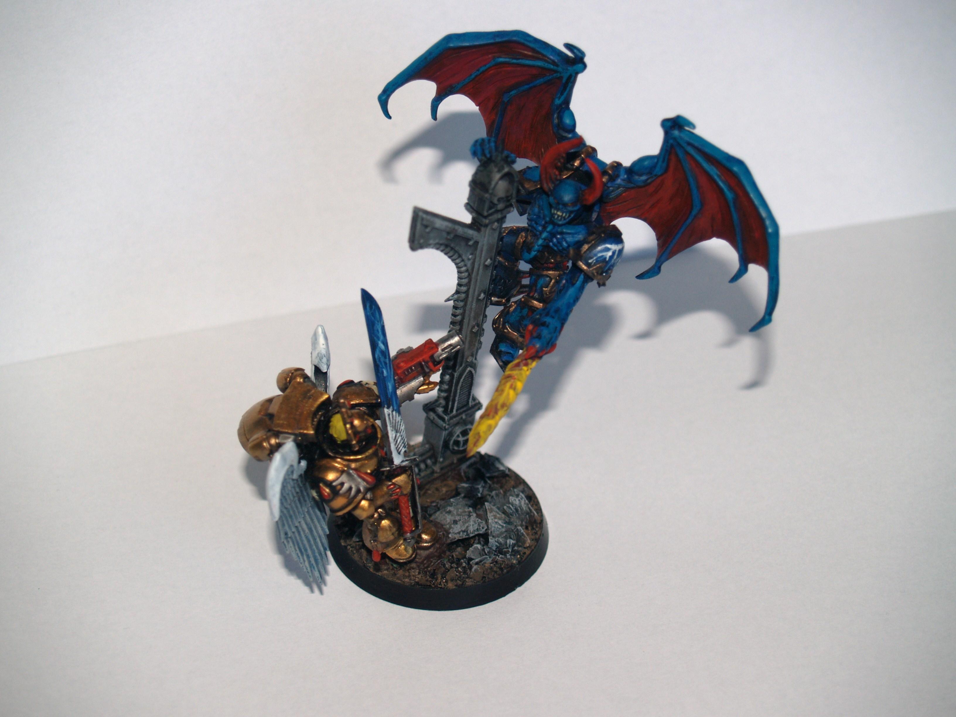 Blood Angels, Chaos, Conversion, Diorama