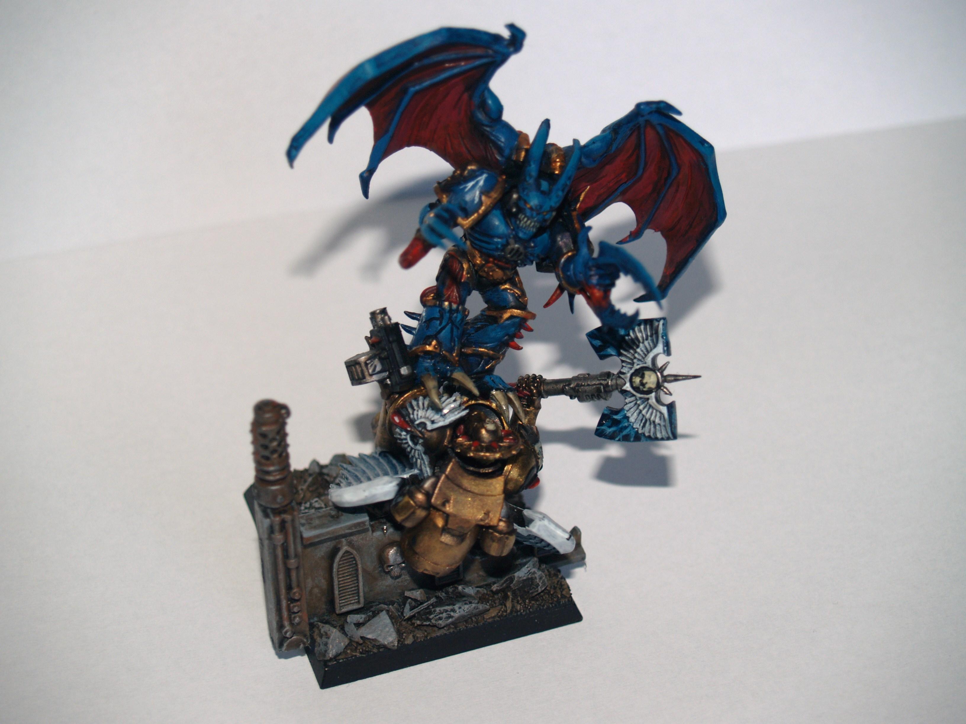 Blood Angels, Chaos, Conversion, Diorama