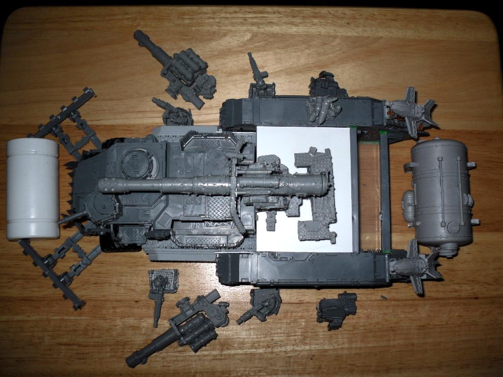 Battle Fortress, Battlewagon, Conversion, Orks, Super-heavy, Work In Progress