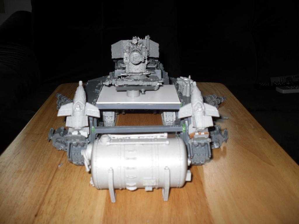 Battle Fortress, Battlewagon, Conversion, Orks, Super-heavy, Work In Progress