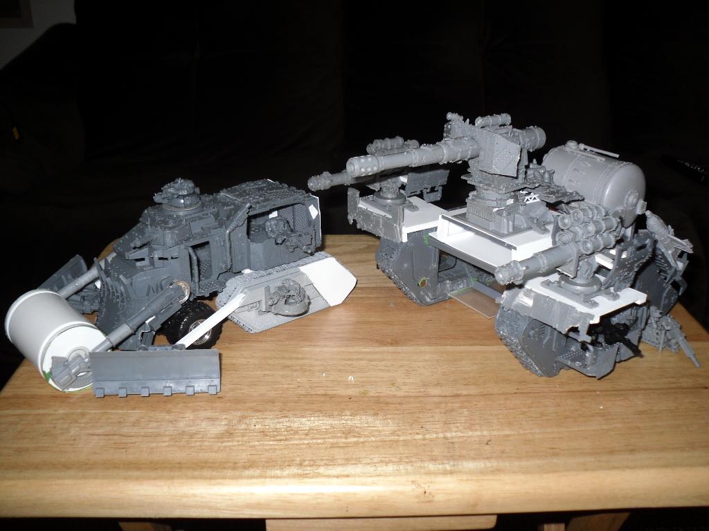 Battle Fortress, Battlewagon, Conversion, Land Raider, Orks, Super-heavy, Work In Progress