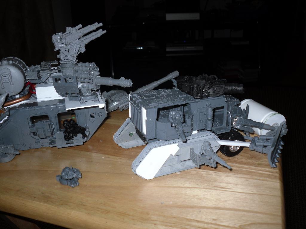 Battle Fortress, Battlewagon, Conversion, Orks, Super-heavy, Work In Progress