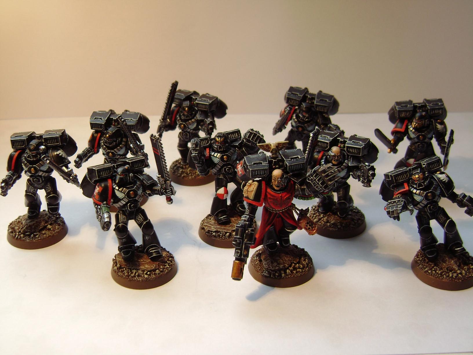 Assaut, Blood Angels, Dark Angels, Space Marines