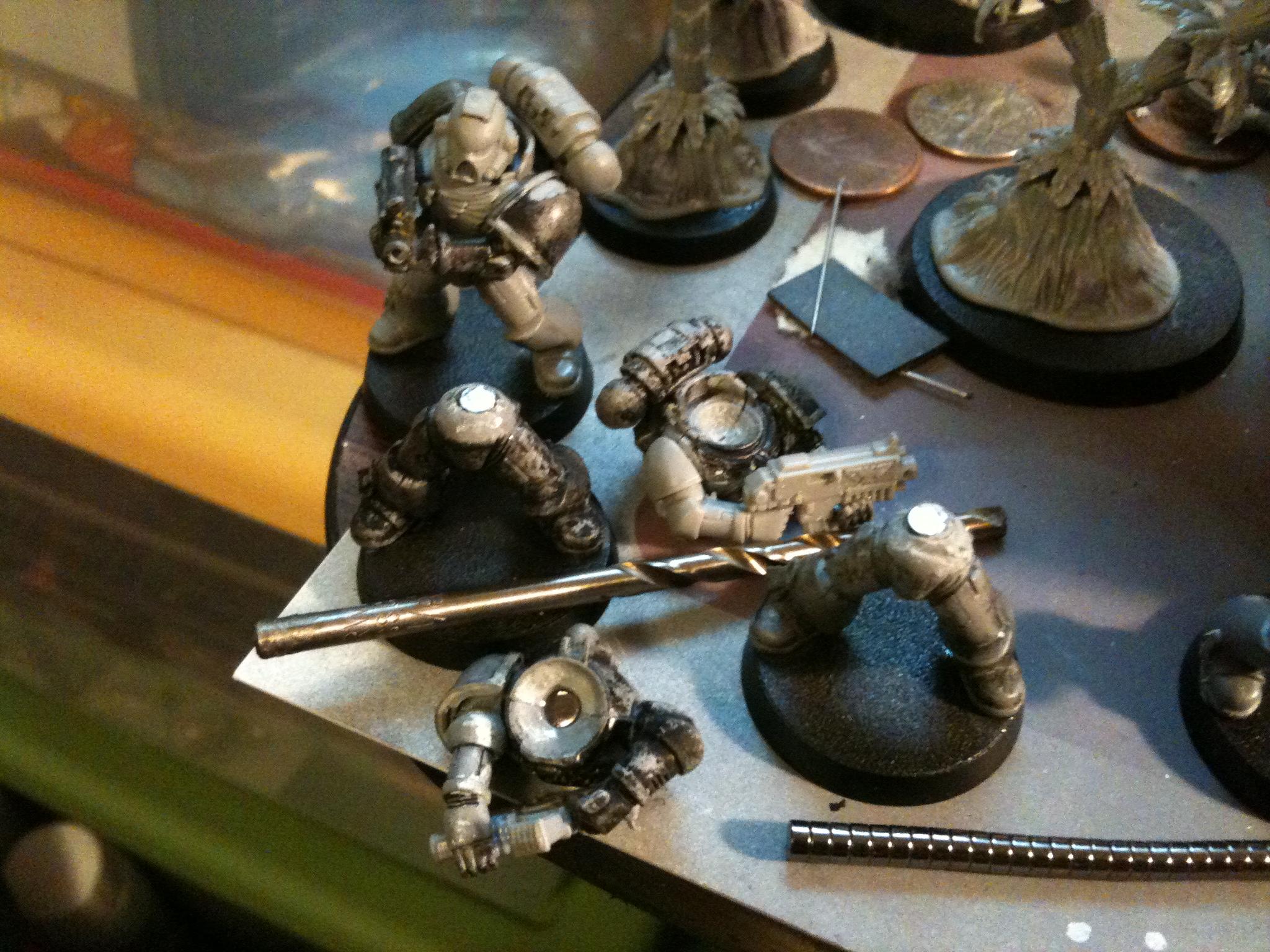 Conversion, Magnet, Space Marines, Warhammer 40,000