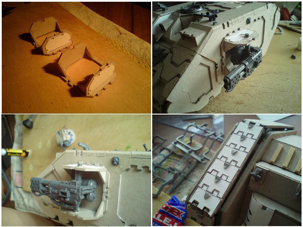 Land Raider, Land Raider Redeemer, Space Marines, Space Wolves, Tank, Work In Progress