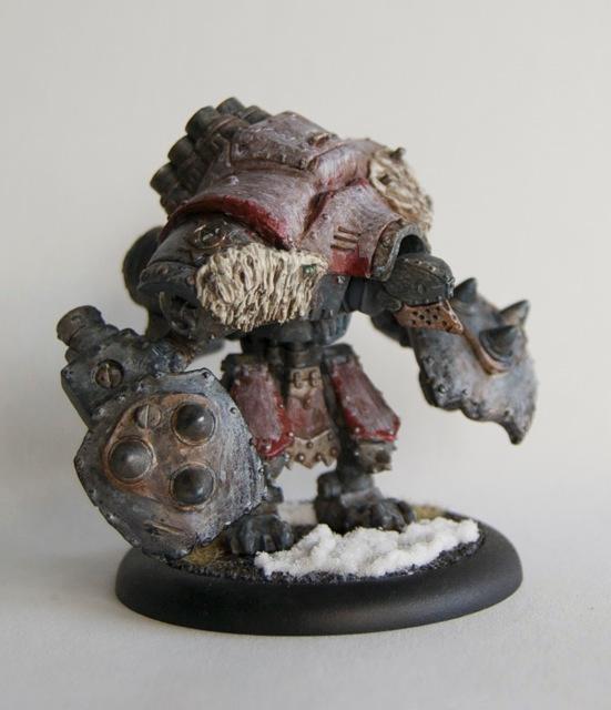 Khador, Kodiak, Privateer Press, Red, Warjack, Warmachine