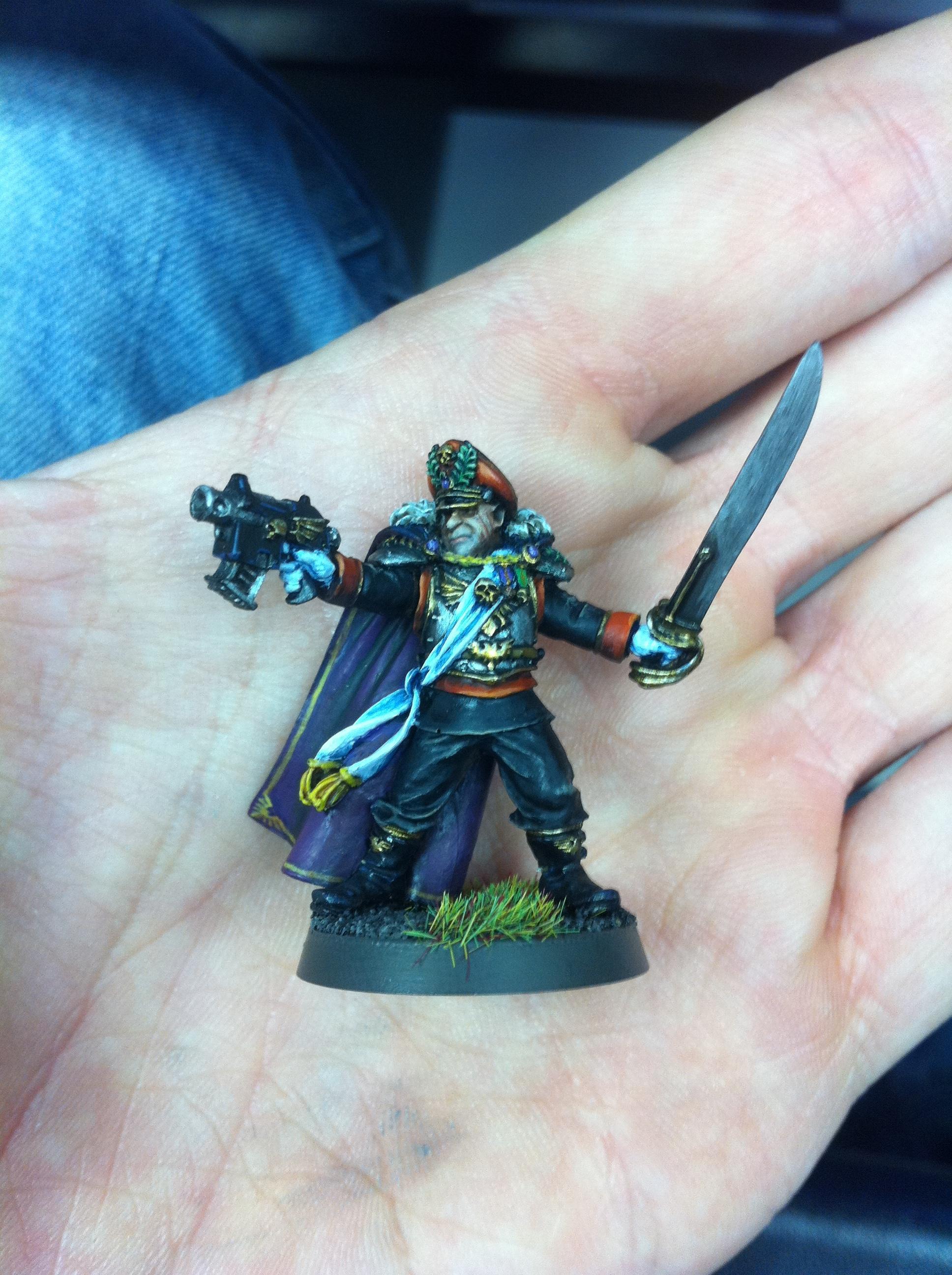 Commissar, Guard, Imperial, Resin