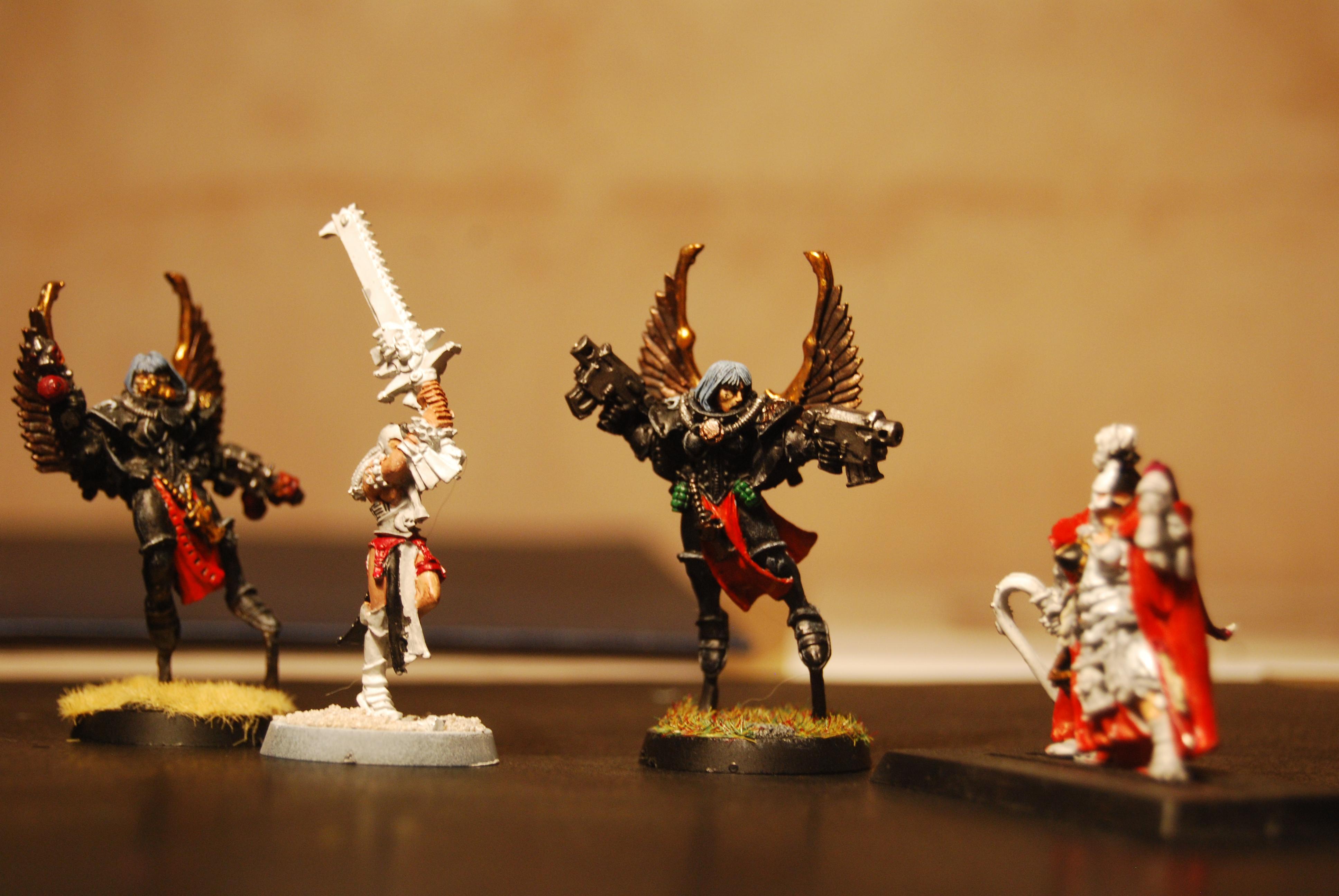 Two painted two working on!