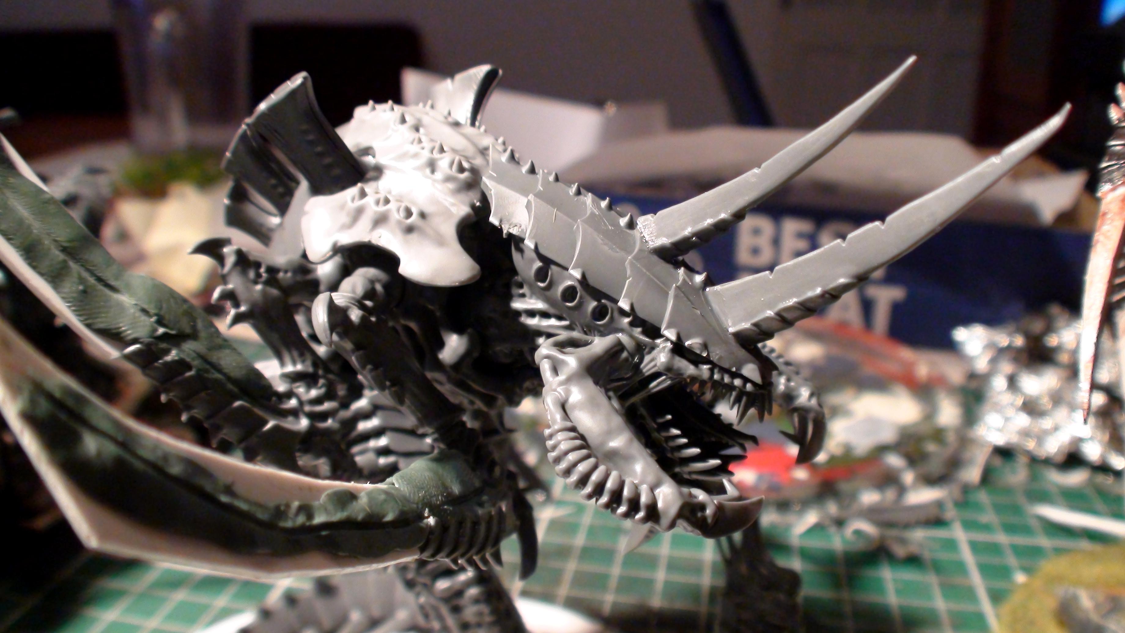 Conversion, Mawloc, Prime, Swarmlord, Trygon, Tyranids, Warhammer 40,000, Work In Progress