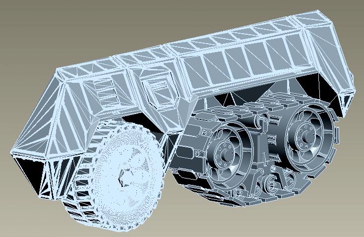 Cad, Track, Wheel, HCC