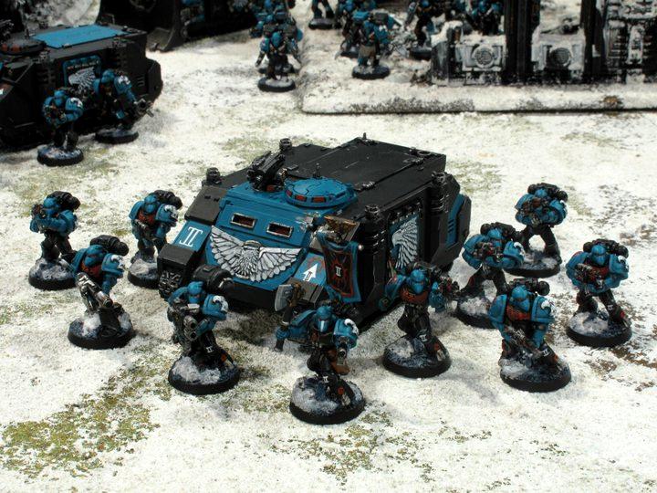 Rhino, Space Marines, Tactical Squad, Warhammer 40,000
