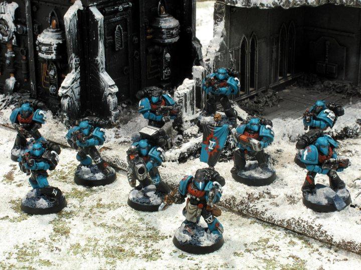 Beakie Company, Beakies, Mk Vi, Space Marines, Tactical Squad