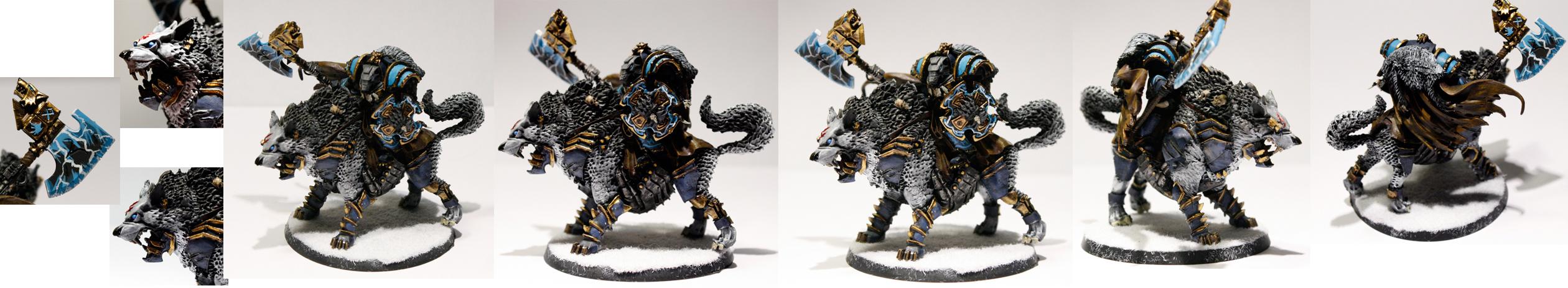 Grey Hunters, Sakrileg, Space Wolves, Standard Bearer, Storm Shield, Storm Wolves, Thunder Hammer, Thunderwolf, Wolf Lord, Wulfgar Thunderfang