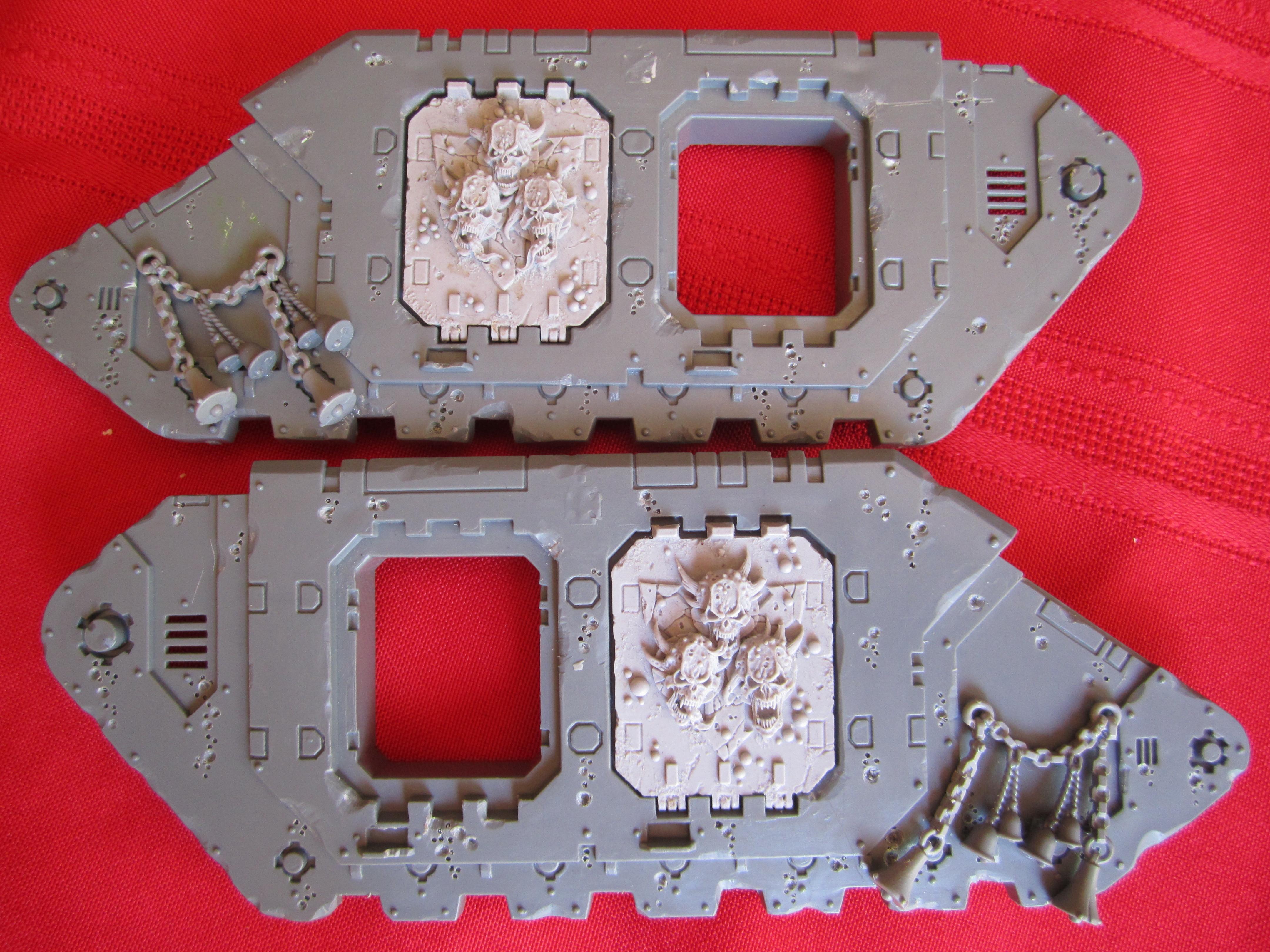 Chaos Space Marines, Conversion, Death Guard, Deathgaurd, Greenstuff, Nurgle, Plague Marines, Warhammer 40,000