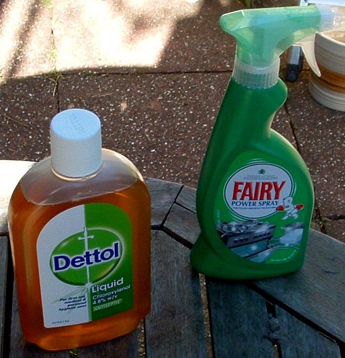 The products used to strip the marines