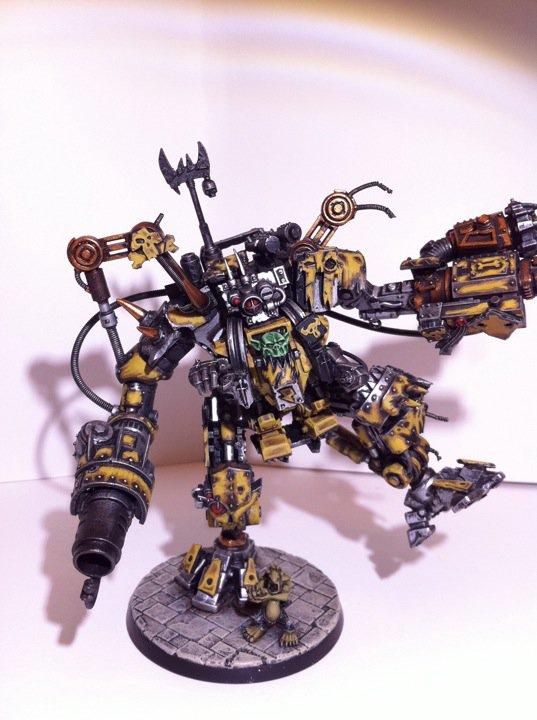 Deff Dread, Dreadknight, Looted, Marine Abuse, Orks, Walker