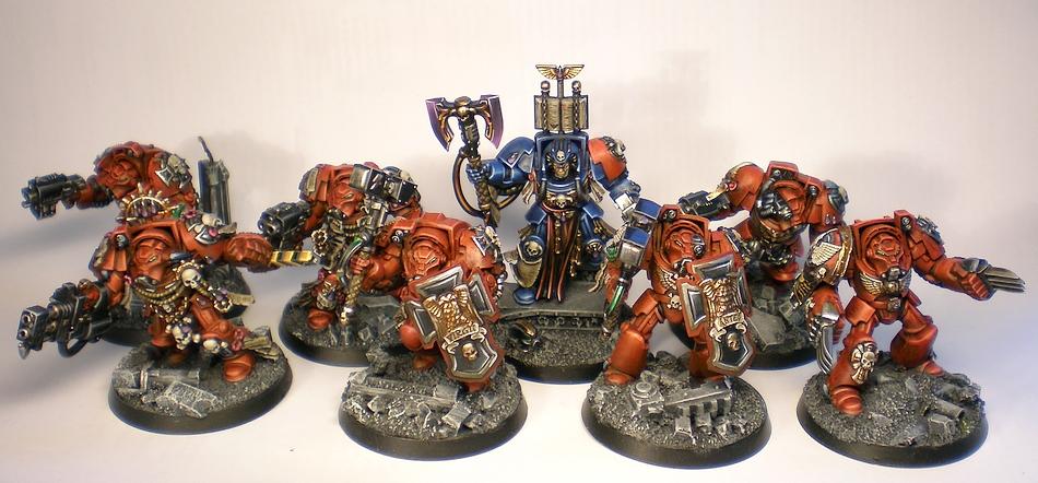 Blood Angels, Librarian, Space Hulk, Terminator Armor