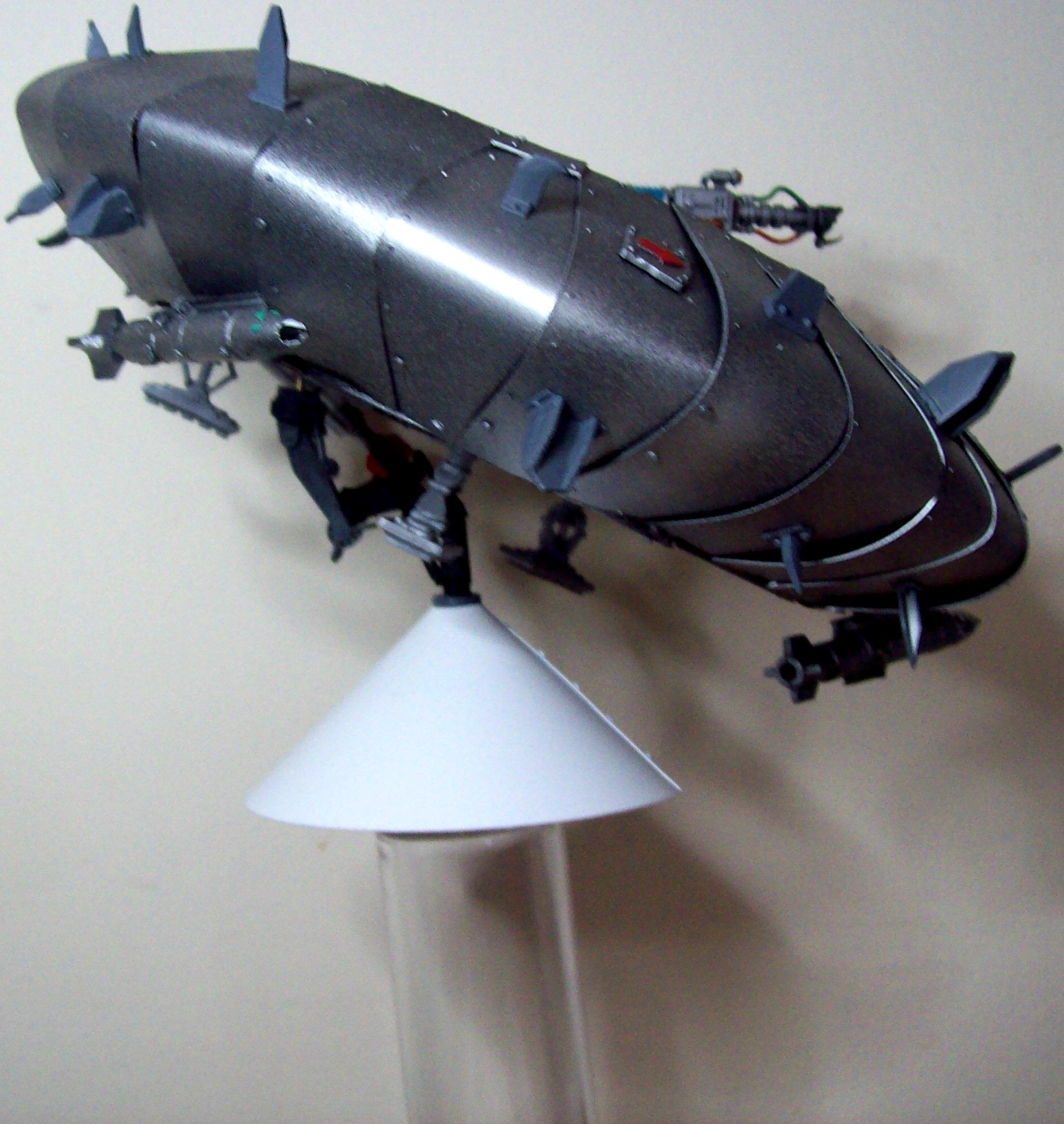 Saucer on stand close up
