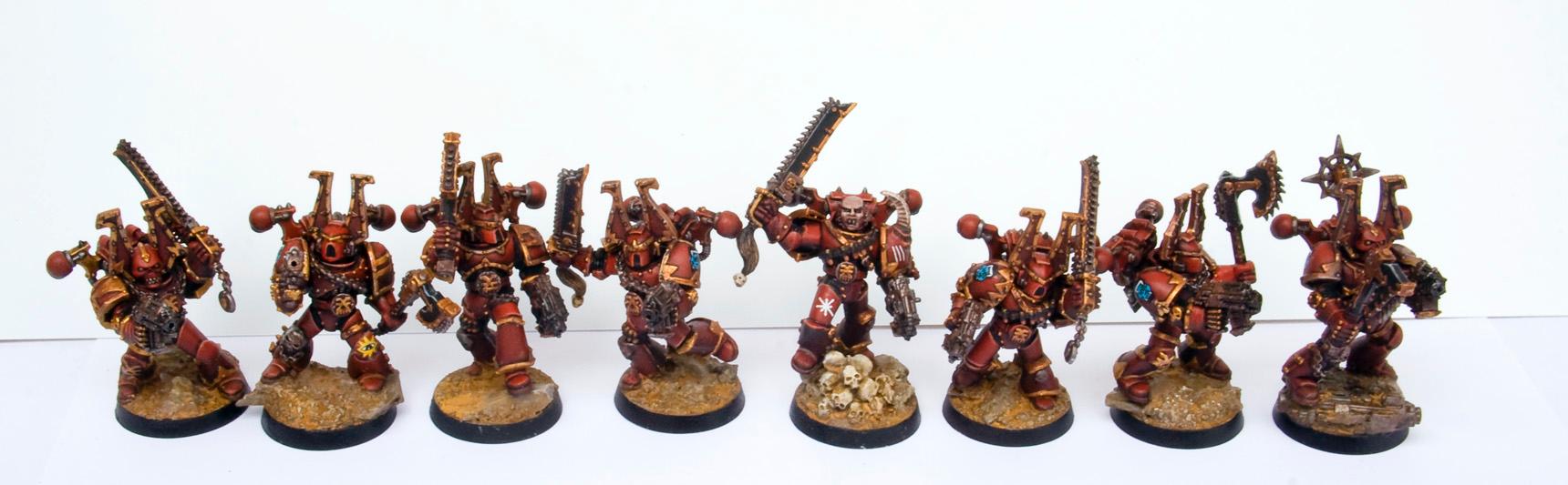 Berserkers, Chaos, Chaos Space Marines, Khorne, Khorne Berserkers, Warhammer 40,000