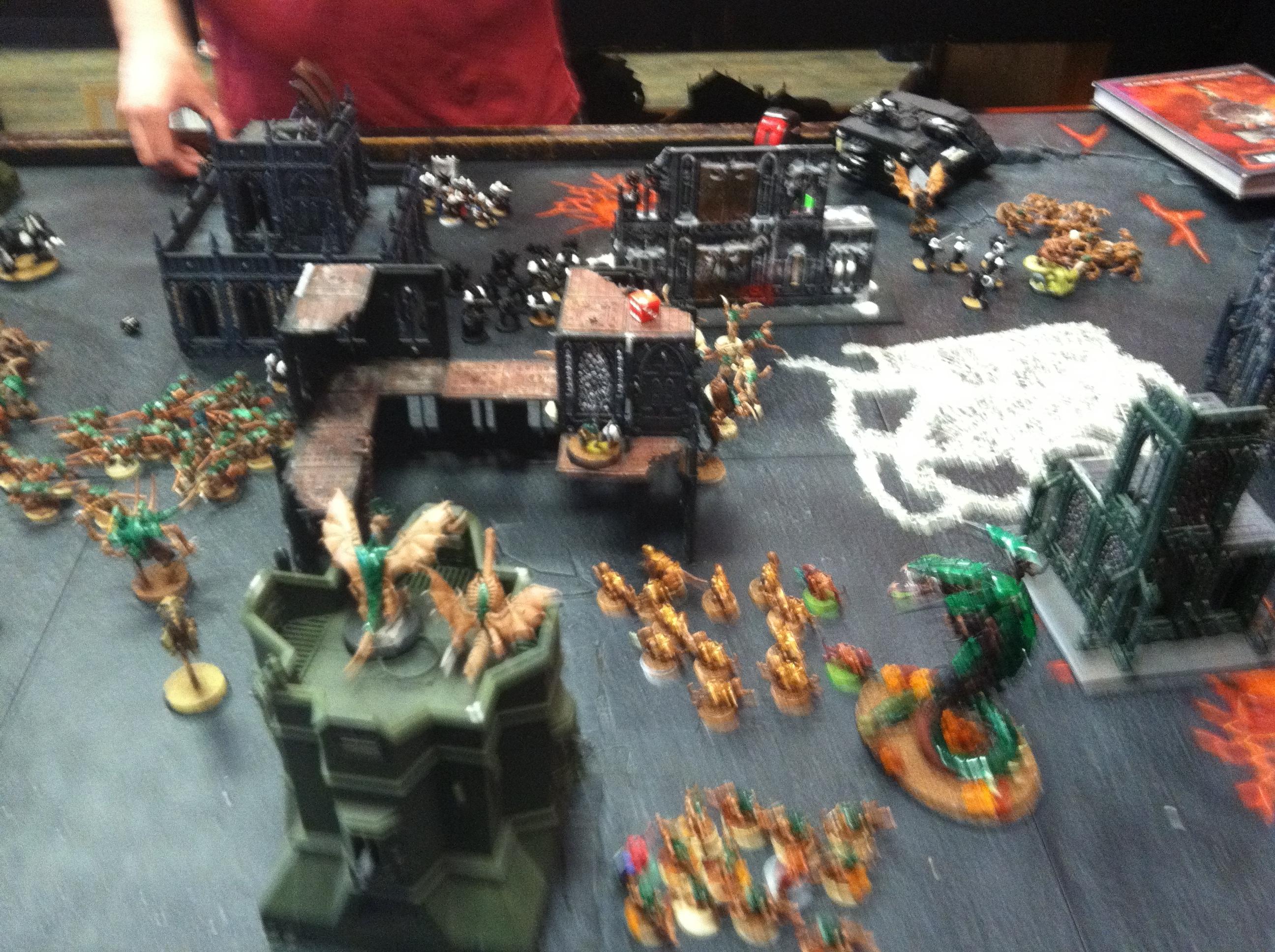 See that hole? My harpies did. Bad words ensued