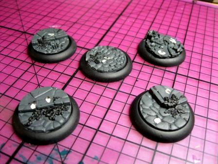 grey bases