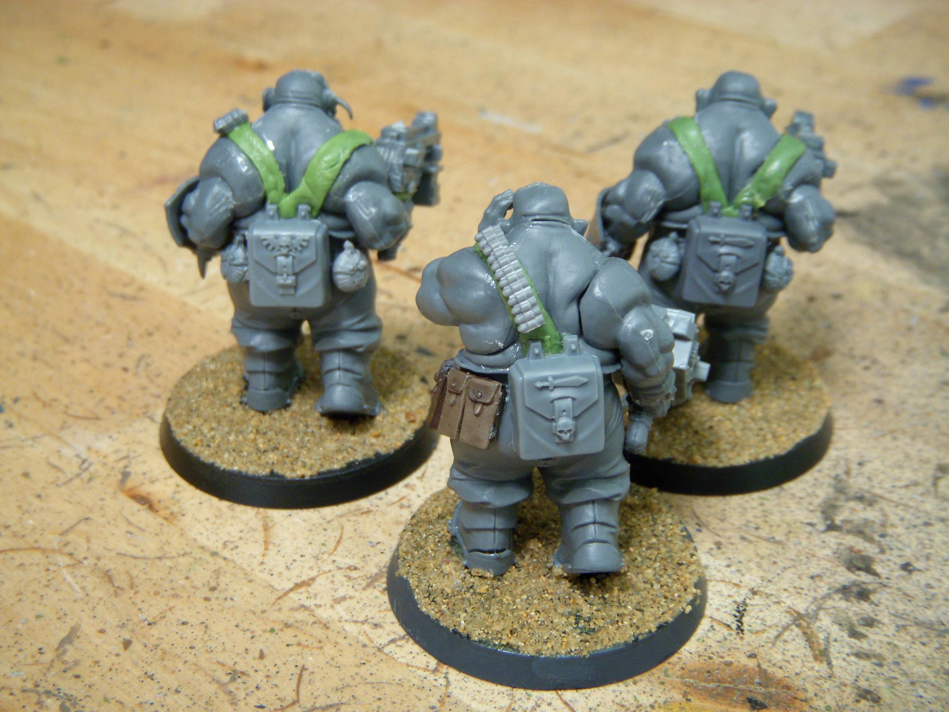 Bad Moon Orks, Imperial Guard Mordian Iron Guard Bad Moon Orks, Mordian Imperial Guard