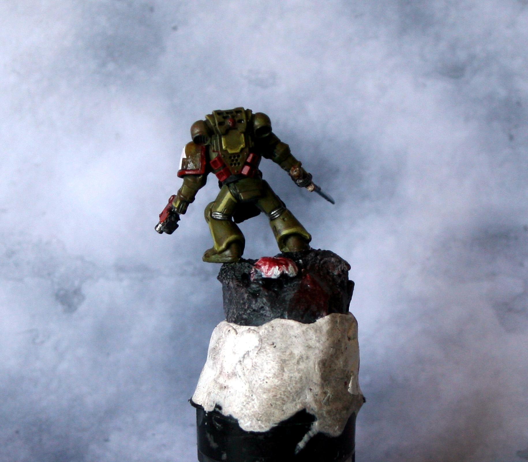 Captain, Power Sword, Space Marines, Warhammer 40,000, Work In Progress