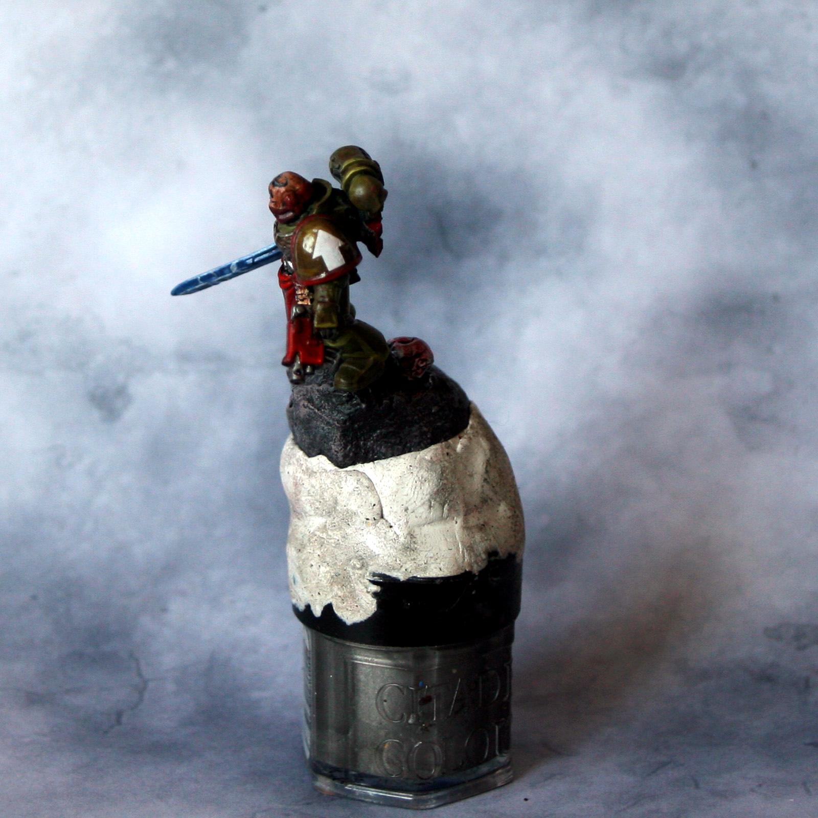 Captain, Power Sword, Space Marines, Warhammer 40,000, Work In Progress