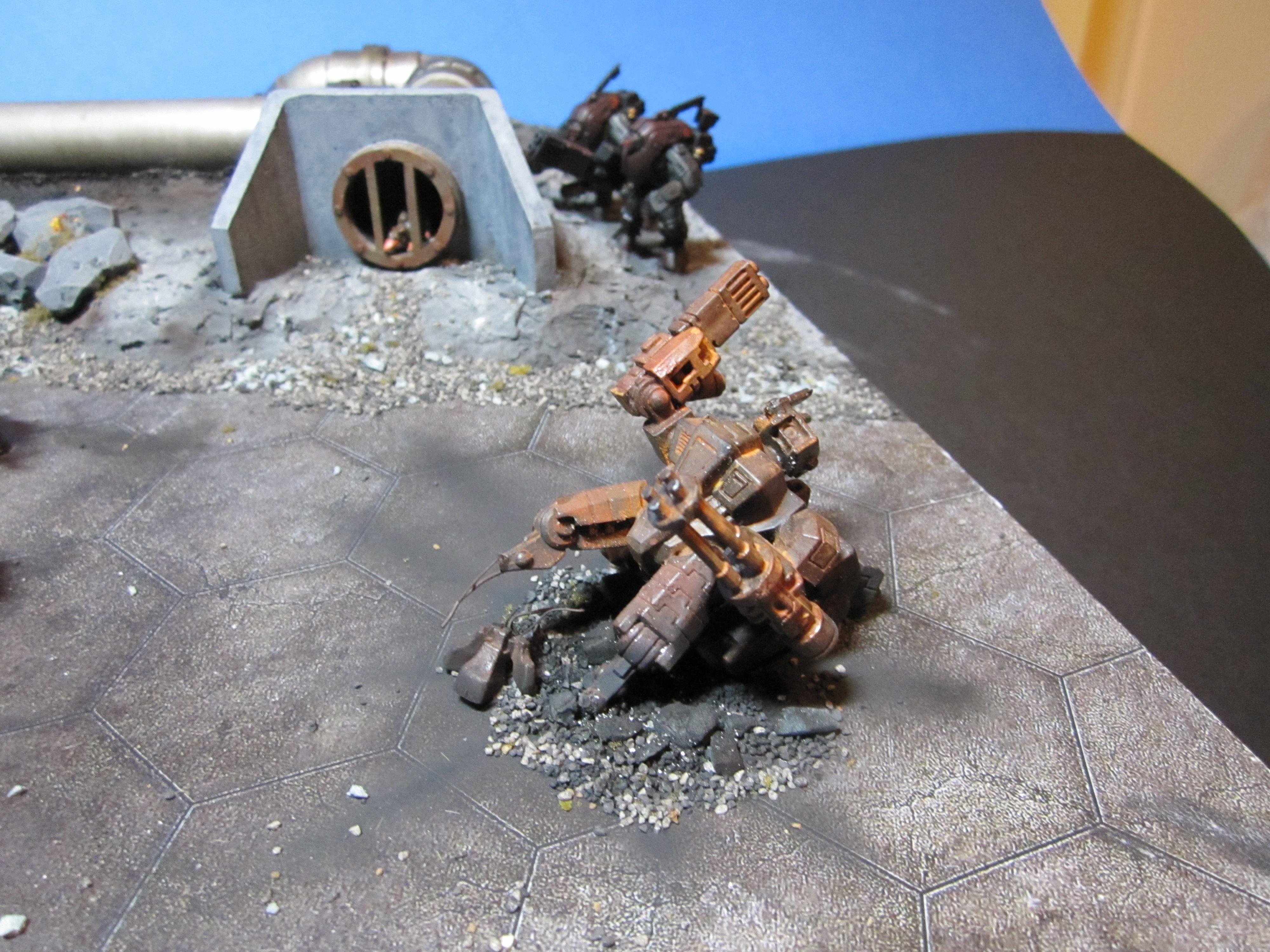 Diorama, Tau, Warhammer 40,000