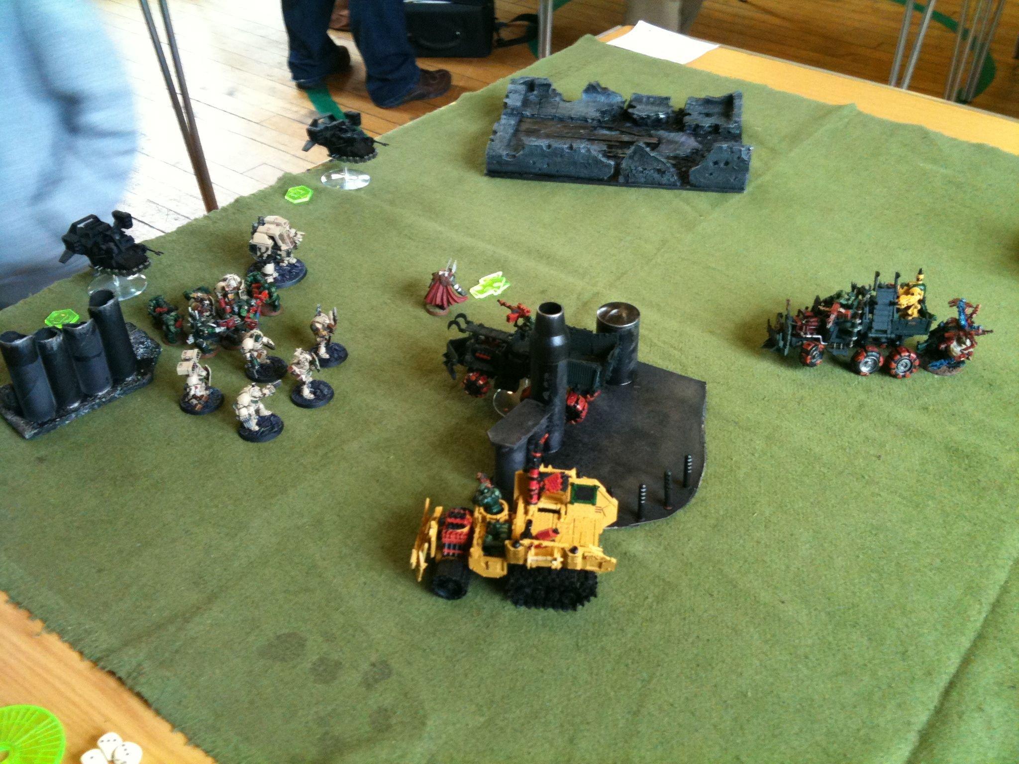 Battle Report, Da Dark Angelz, Partick Crucible 2