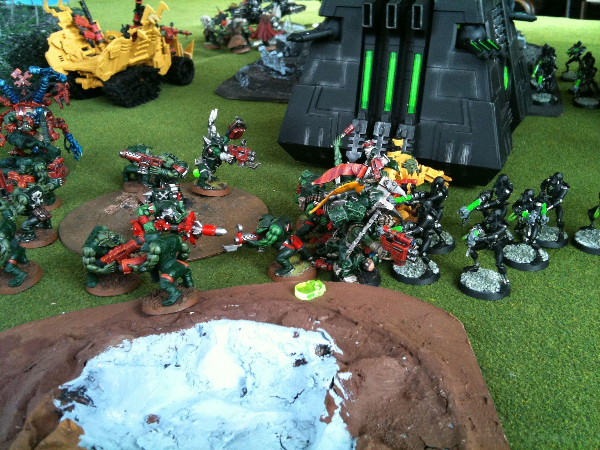 Battle Report, Da Dark Angelz, Necrons, Partick Crucible 2
